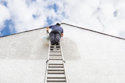 Peinture extérieure à Chaource — façades et ravalement